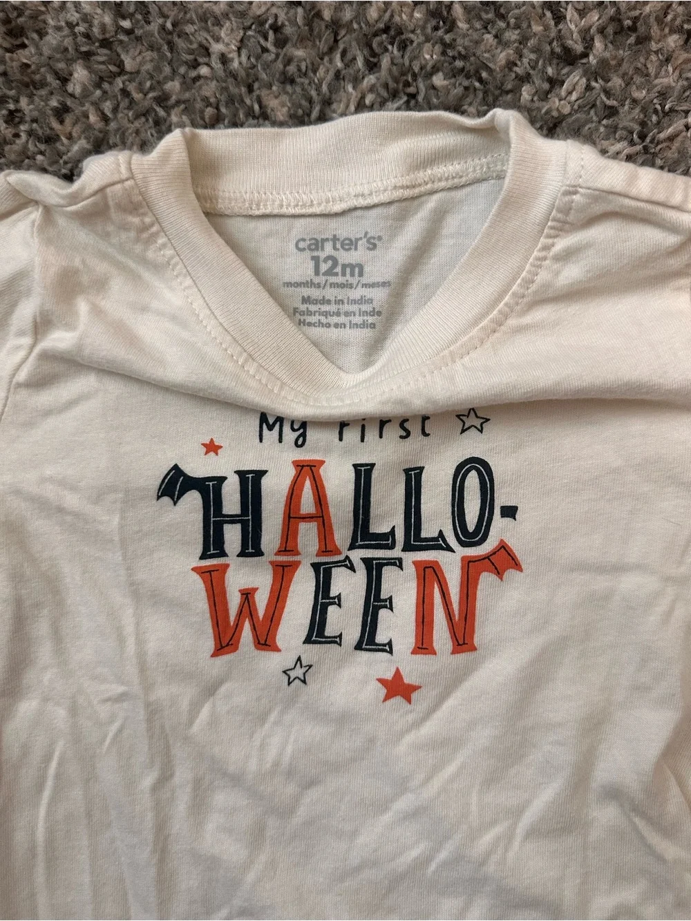Carter's Orange Baby Pants